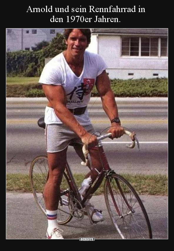 Arnold und sein Rennfahrrad in den 1970er Jahren... - Lustige Bilder | DEBESTE.de