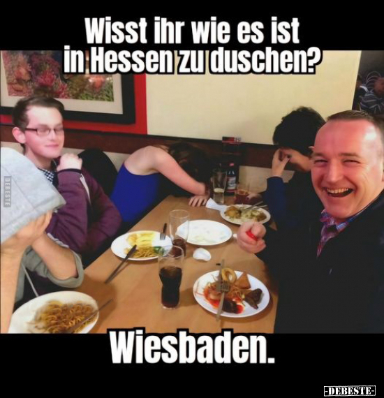 Wisst ihr wie es ist in Hessen zu duschen?.. - Lustige Bilder | DEBESTE.de