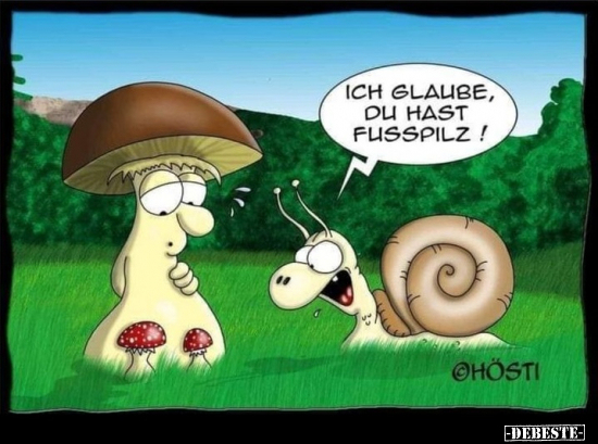 Ich glaube, du hast Fusspilz!.. - Lustige Bilder | DEBESTE.de