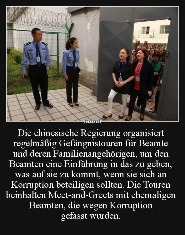 Die chinesische Regierung organisiert.. - Lustige Bilder | DEBESTE.de