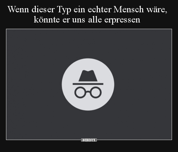 Wenn dieser Typ ein echter Mensch wäre, könnte er uns alle.. - Lustige Bilder | DEBESTE.de