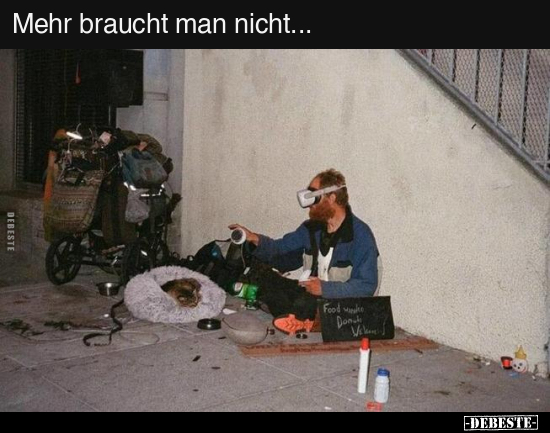 Mehr braucht man nicht...