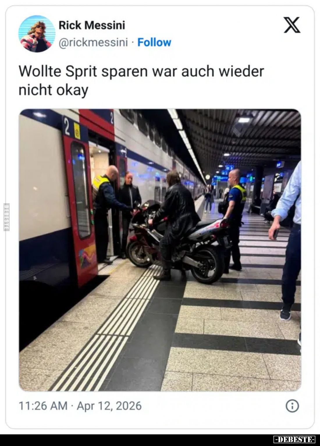 Wollte Sprit sparen war auch wieder nicht okay.. - Lustige Bilder | DEBESTE.de