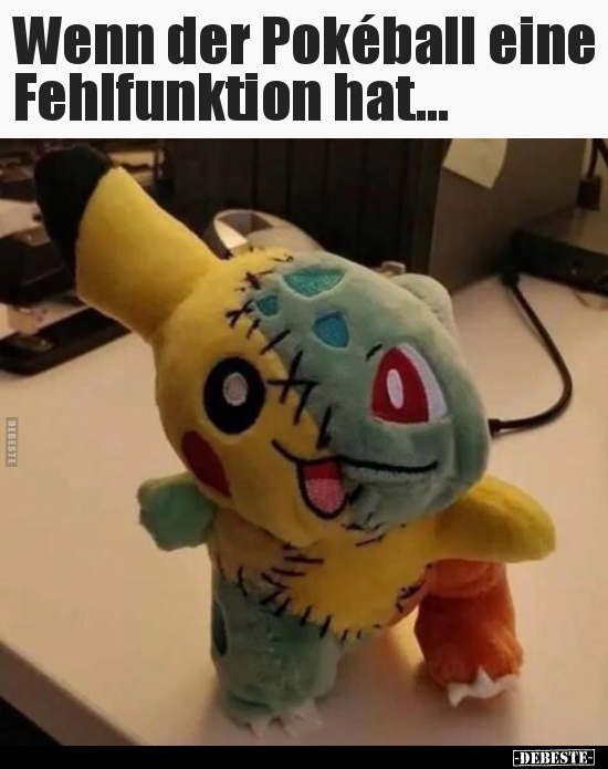 Wenn der Pokéball eine Fehlfunktion hat...
