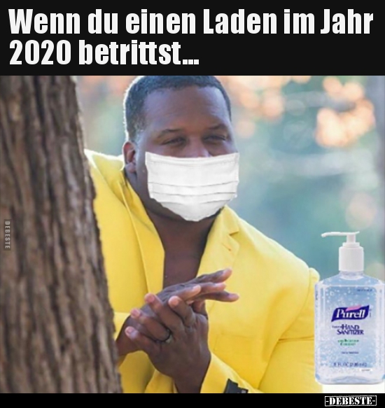 Wenn du einen Laden im Jahr 2020 betrittst...