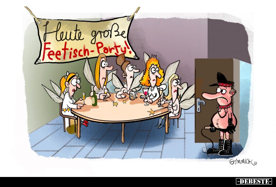 Heute
große Fee-Tischparty!