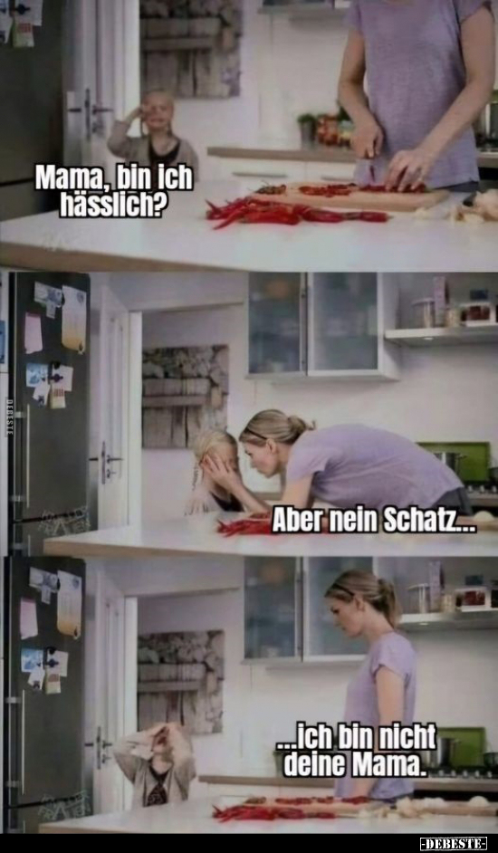 Mama, bin ich hässlich?.. - Lustige Bilder | DEBESTE.de