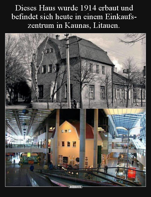 Dieses Haus wurde 1914 erbaut und befindet sich heute in.. - Lustige Bilder | DEBESTE.de