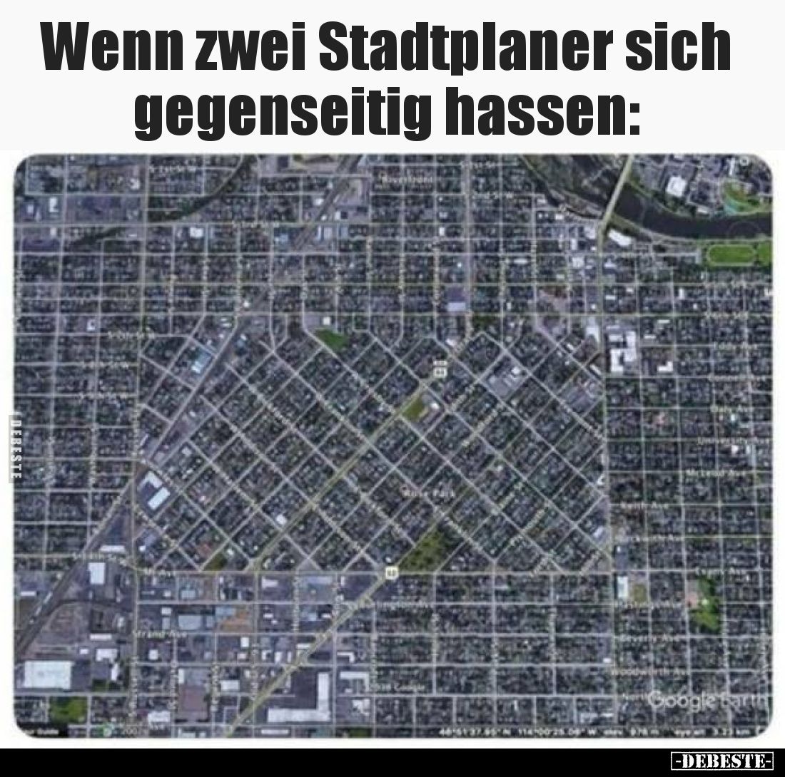 Wenn zwei Stadtplaner sich gegenseitig hassen: