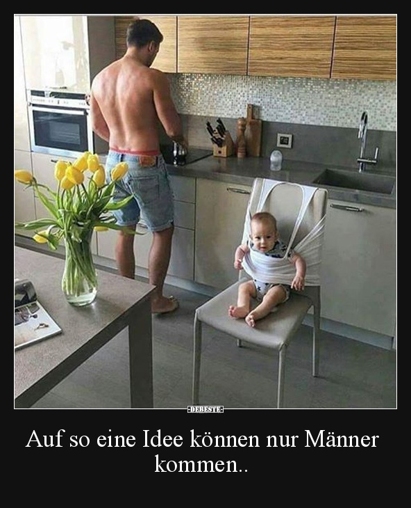 Auf so eine Idee können nur Männer kommen.. - Lustige Bilder | DEBESTE.de