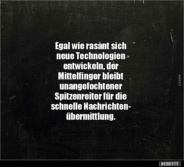 Egal wie rasant sich neue Technologien entwickeln.. - Lustige Bilder | DEBESTE.de