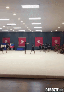 Der Kleine hat es drauf..