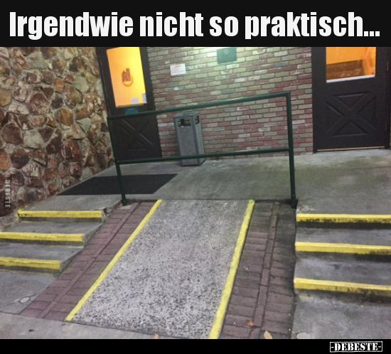 Irgendwie nicht so praktisch...