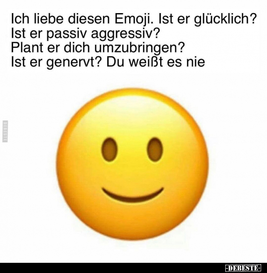 Ich liebe diesen Emoji.. - Lustige Bilder | DEBESTE.de