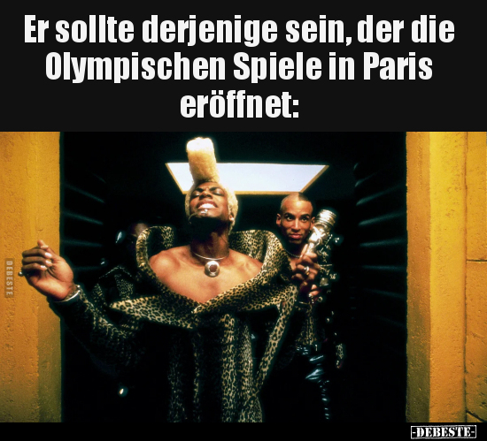 Er sollte derjenige sein, der die Olympischen Spiele in.. - Lustige Bilder | DEBESTE.de