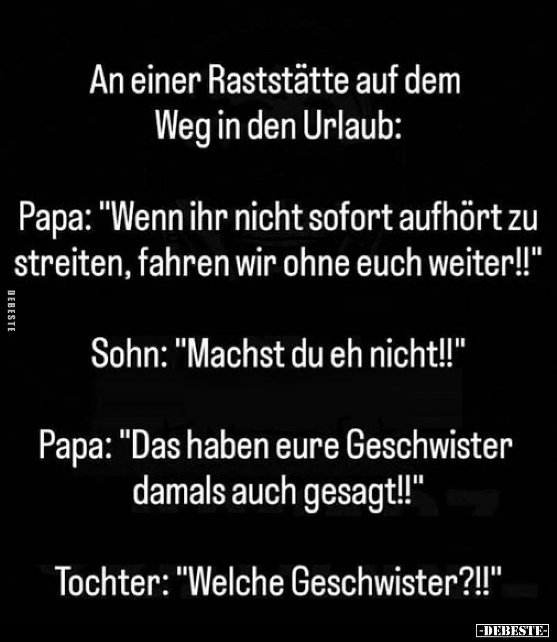 An einer Raststätte auf dem Weg in den Urlaub.. - Lustige Bilder | DEBESTE.de