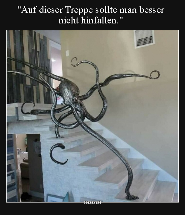"Auf dieser Treppe sollte man besser nicht hinfallen".. - Lustige Bilder | DEBESTE.de