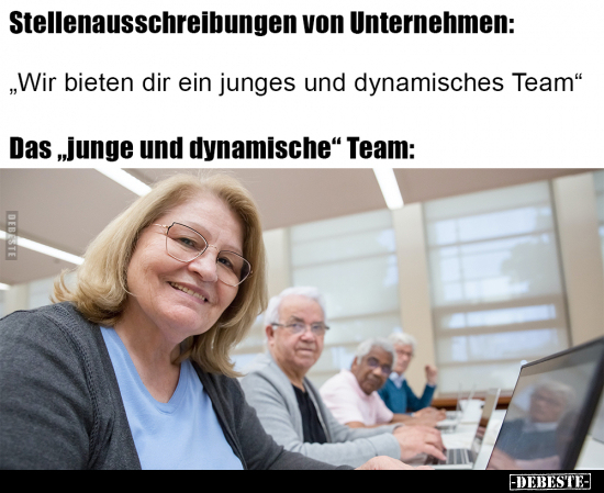 Stellenausschreibungen von Unternehmen: "Wir bieten dir ein.." - Lustige Bilder | DEBESTE.de