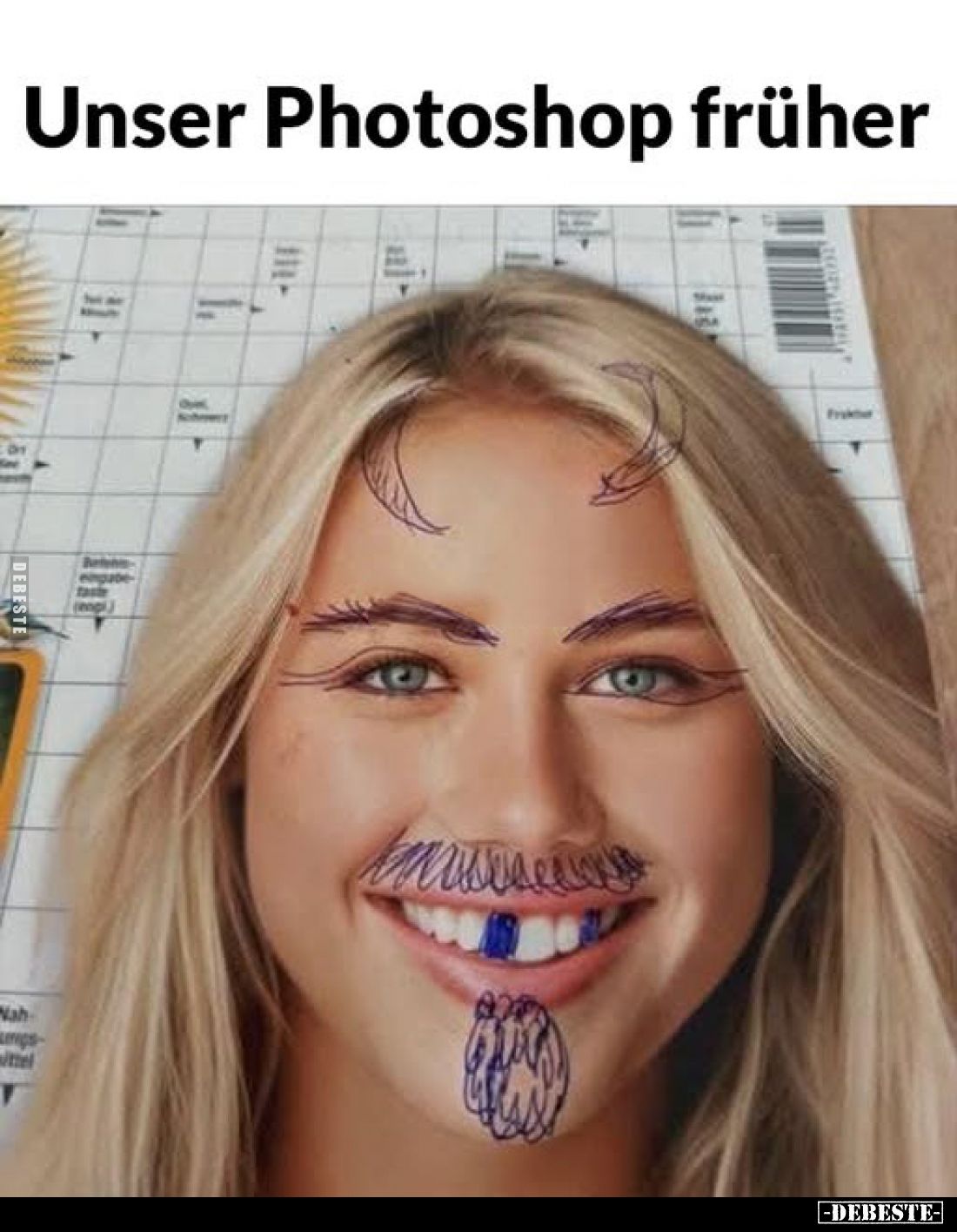 Unser Photoshop früher