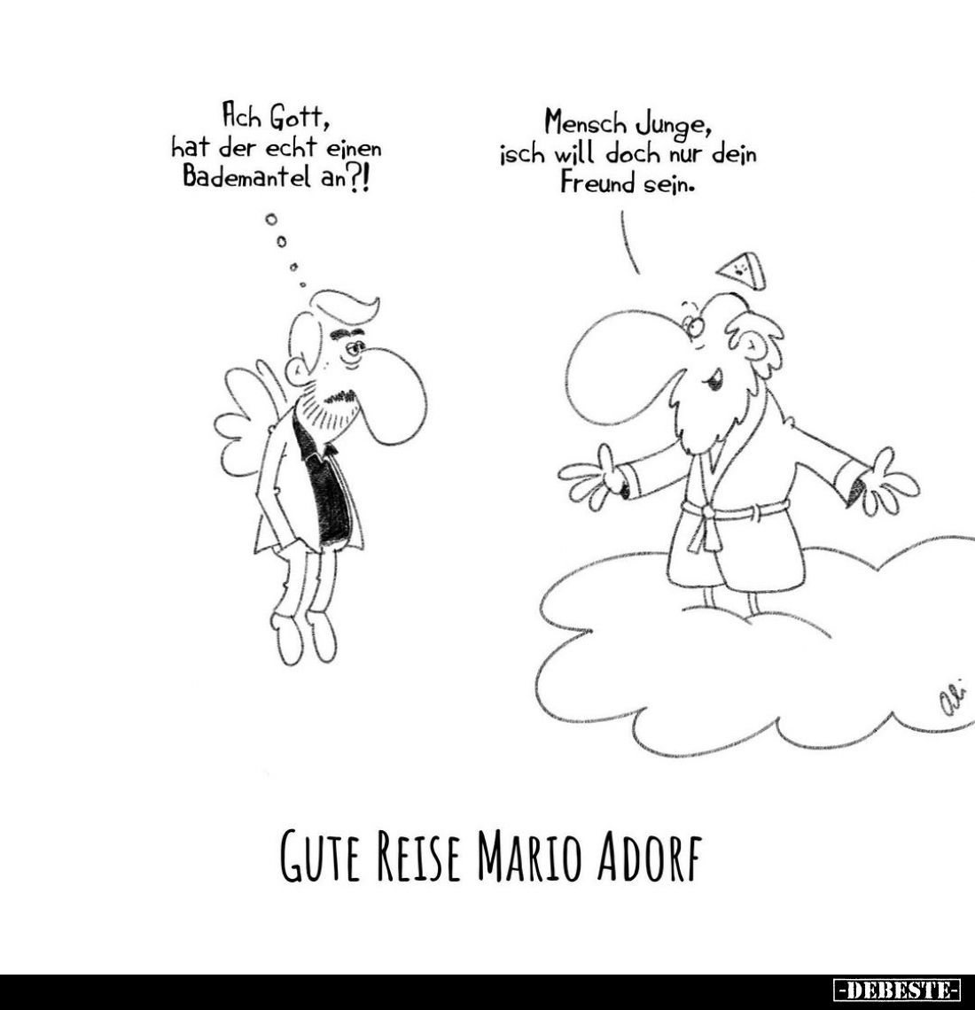 Gute Reise Mario Adorf.. - Lustige Bilder | DEBESTE.de