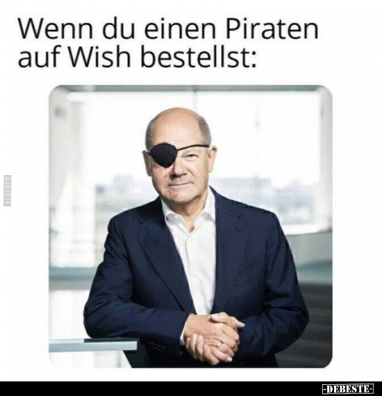 Wenn du einen Piraten auf Wish bestellst.. - Lustige Bilder | DEBESTE.de