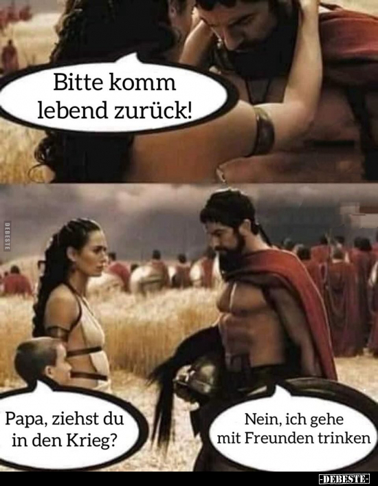 Bitte komm lebend zurück!.. - Lustige Bilder | DEBESTE.de