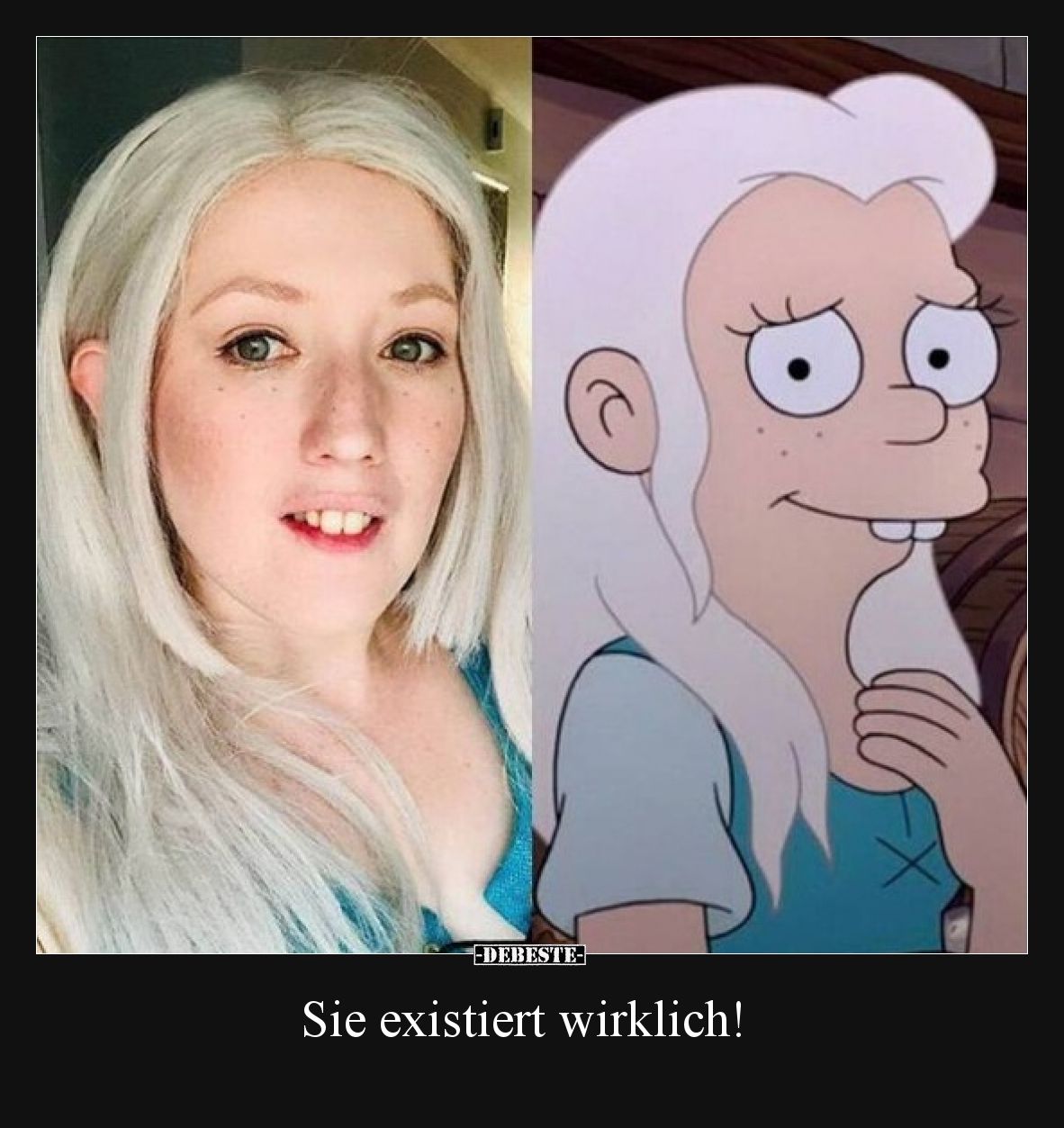 Sie existiert wirklich!