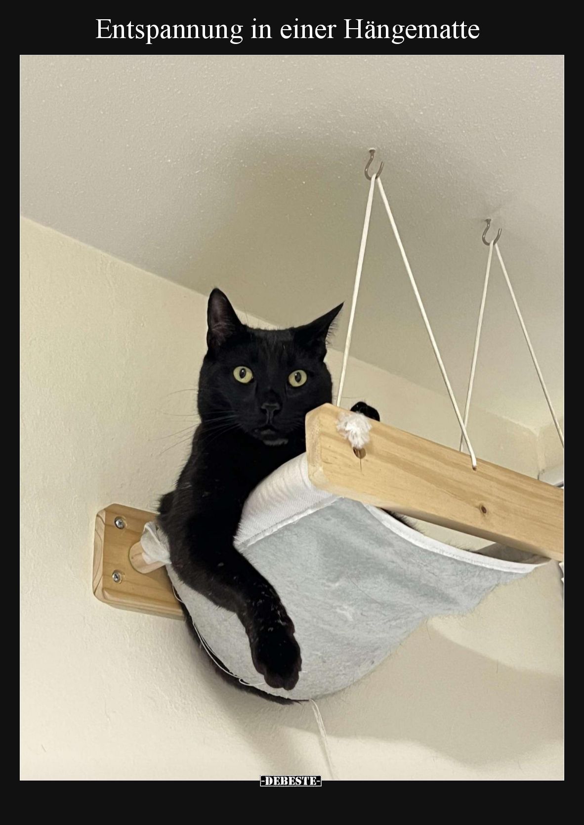 Entspannung in einer Hängematte