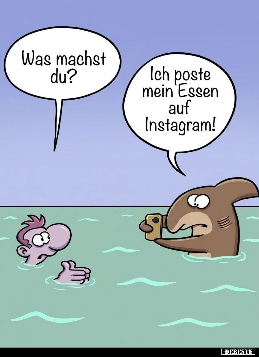 Was machst du? Ich poste mein Essen auf Instagram!.. - Lustige Bilder | DEBESTE.de