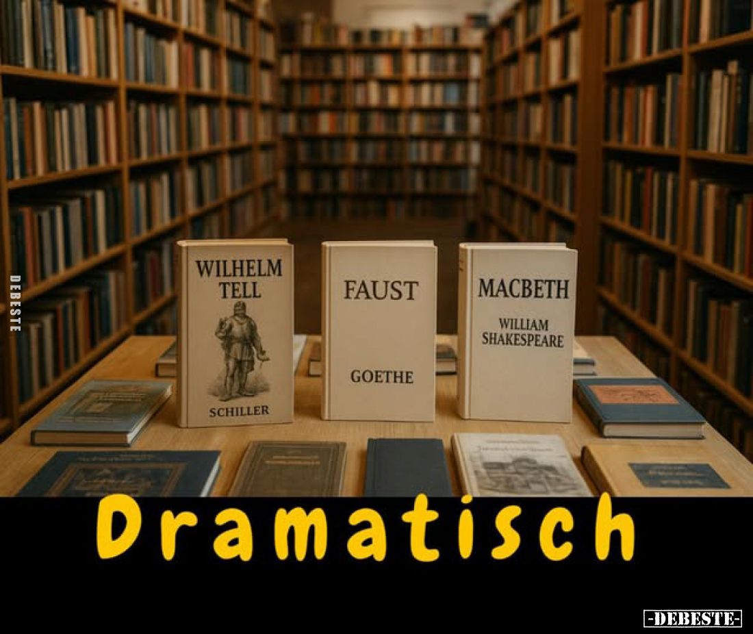 Dramatisch.