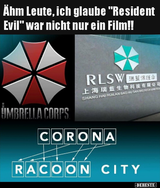 Ähm Leute, ich glaube "Resident Evil" war nicht nur ein.. - Lustige Bilder | DEBESTE.de