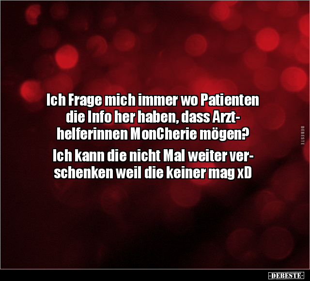 Ich Frage mich immer wo Patienten die Info her haben.. - Lustige Bilder | DEBESTE.de