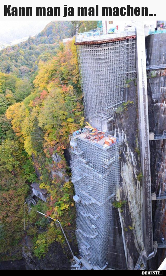 Kann man ja mal machen...