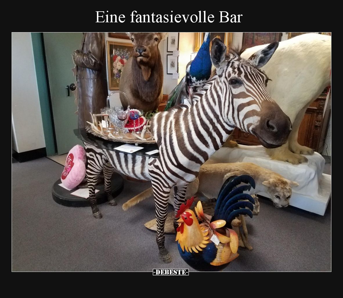 Eine fantasievolle Bar