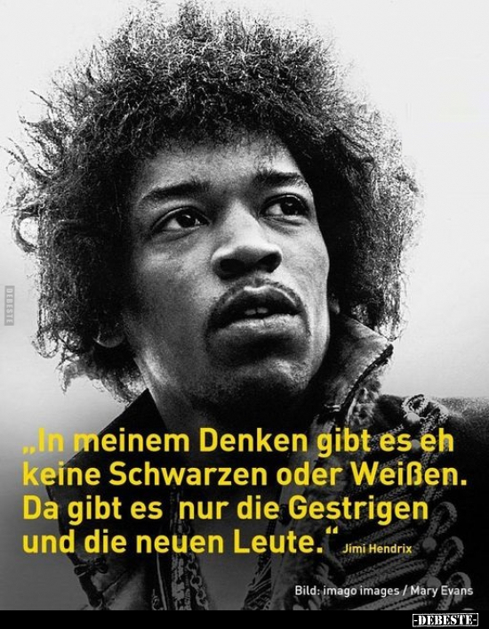 "In meinem Denken gibt es eh keine Schwarzen oder Weißen..." - Lustige Bilder | DEBESTE.de