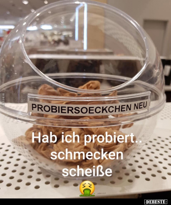 Hab ich probiert.. schmecken scheiße..