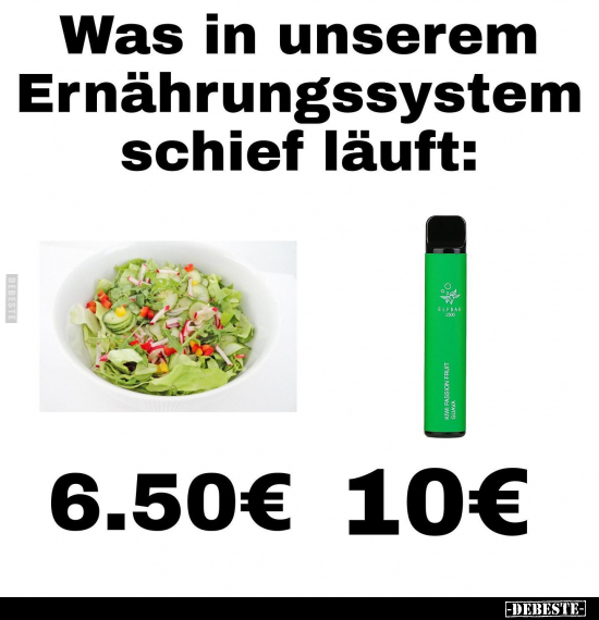 Was in unserem Ernährungssystem schief läuft.. - Lustige Bilder | DEBESTE.de