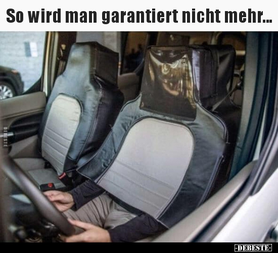 So wird man garantiert nicht mehr...