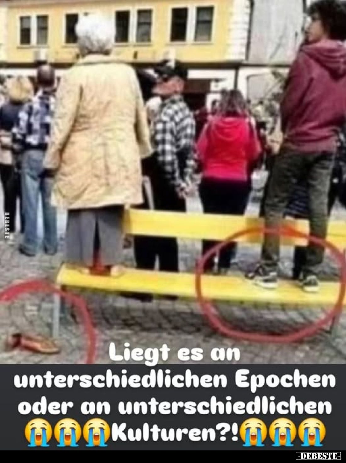 Liegt es an
unterschiedlichen Epochen
oder an unterschiedlichen
Kulturen?!