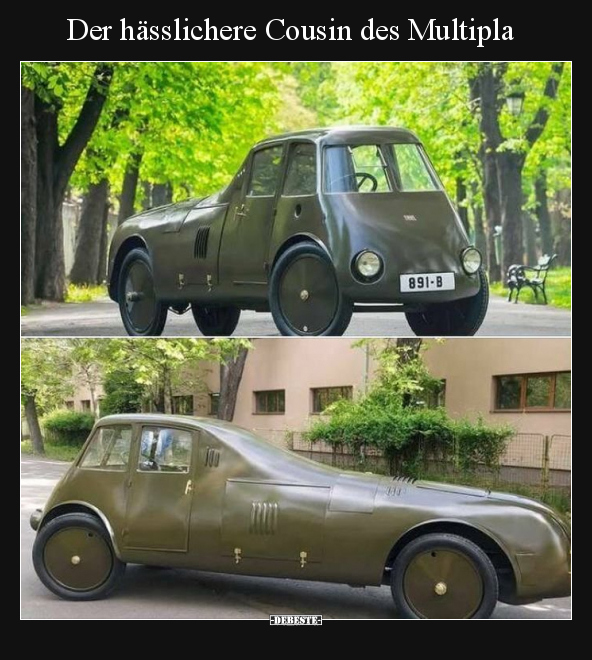 Der hässlichere Cousin des Multipla