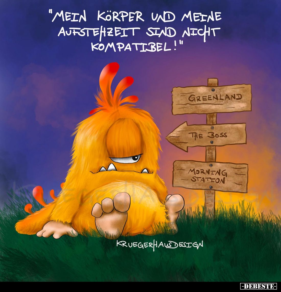 "Mein Körper und meine Aufstehzeit sind nicht kompatibel!"