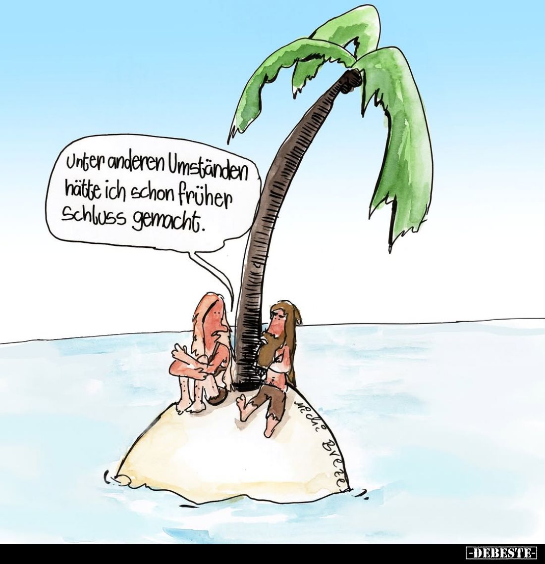 Unter anderen Umständen hätte ich schon früher Schluss gemacht.