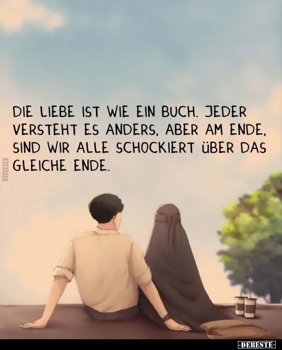 Die Liebe ist wie ein Buch.. - Lustige Bilder | DEBESTE.de