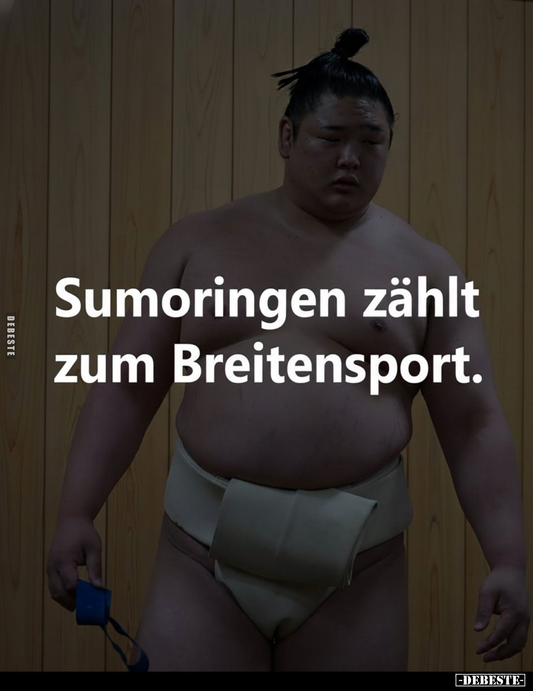 Sumoringen zählt zum Breitensport.