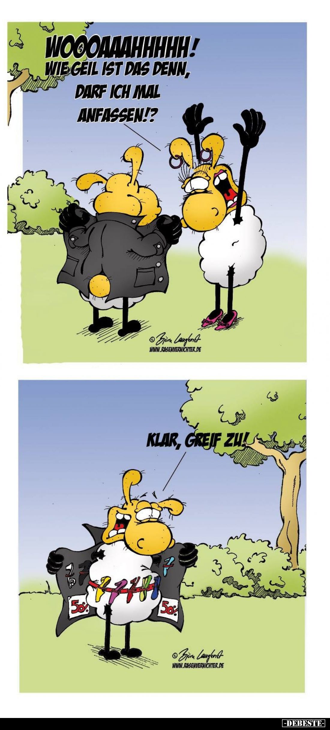 Woooaaahhhhh! Wie geil ist das denn, darf ich mal anfassen!?
-
Klar, greif zu
