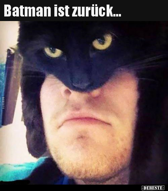 Batman ist zurück... - Lustige Bilder | DEBESTE.de