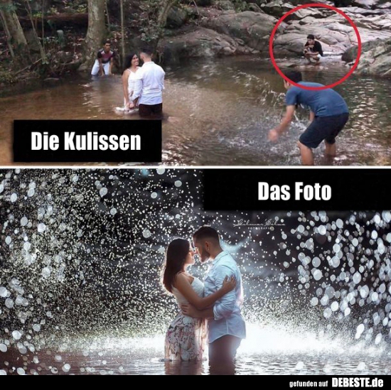 Die Kulissen / Das Foto.