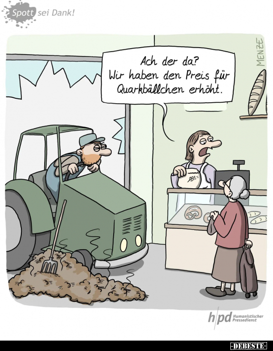 Ach der da? Wir haben den Preis für Quarkbällchen.. - Lustige Bilder | DEBESTE.de