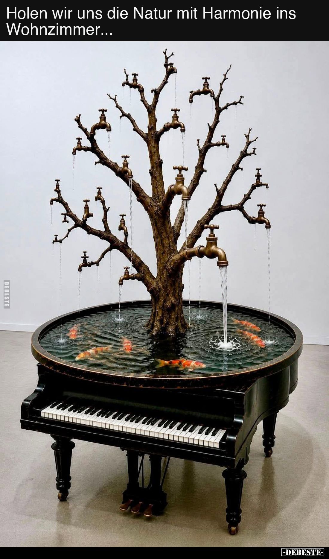 Holen wir uns die Natur mit Harmonie ins Wohnzimmer...