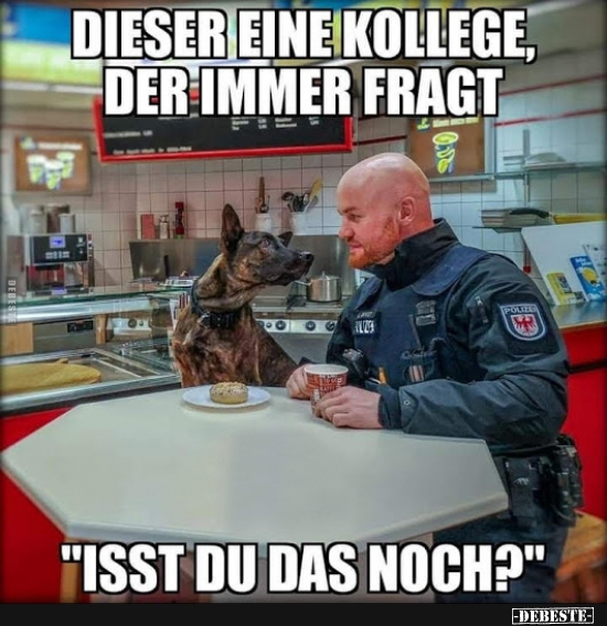 polizei lustig, hunde